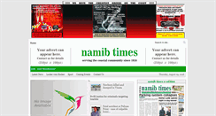 Desktop Screenshot of namibtimes.net